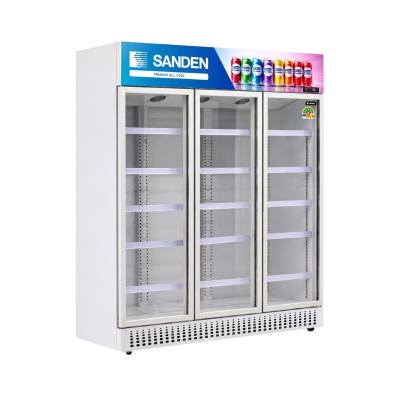 ตู้แช่เย็น 3 ประตู Sanden ไซส์จัมโบ้ รุ่น YPE-1800A ขนาด 58Q ประหยัดไฟระดับ 5 ดาว