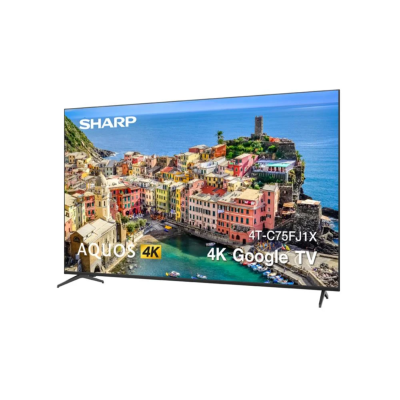 Google Android TV 4K 75 นิ้ว ทีวี SHARP รุ่น 4T-C75FJ1X