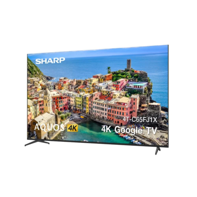 Google Android TV 4K 65 นิ้ว ทีวี SHARP รุ่น 4T-C65FJ1X