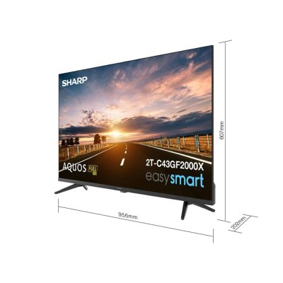 Easy Smart Full HD TV ทีวี 43 นิ้ว SHARP รุ่น 2T-C43GF2000X