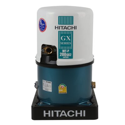 เครื่องปั๊มน้ำอัตโนมัติ Hitachi รุ่น WTP200GX2 / WT-P200GX2 เครื่องปั๊มน้ำอัตโนมัติ Hitachi รุ่น WTP200GX2 / WT-P200GX2