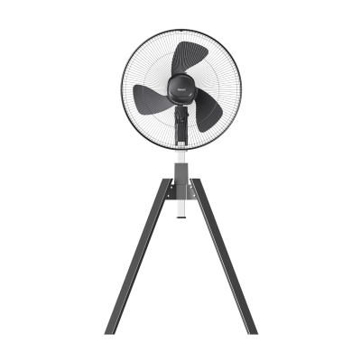 HATARI พัดลมอุตสาหกรรมสี่ขา ฮาตาริ รุ่น IQ18M1 ขนาด 18 นิ้ว สีดำ / สีเทา