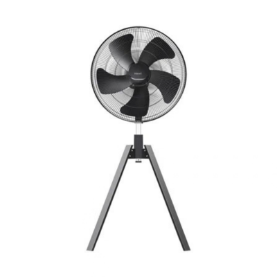 HATARI พัดลมอุตสาหกรรมสี่ขา ฮาตาริ รุ่น IQ22M1 ขนาด 22 นิ้ว สีดำ / สีเทา
