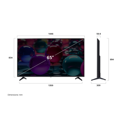 TV Smart UHD 4K ทีวี 65 นิ้ว LG รุ่น 65UA7350PSB มีเมจิกรีโมท