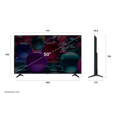 รุ่นใหม่! TV Smart UHD 4K ทีวี 50 นิ้ว LG รุ่น 50UA7350PSB