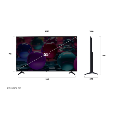 รุ่นใหม่! TV Smart AI UHD 4K ทีวี 55 นิ้ว LG รุ่น 55UA7350PSB  แถมเมจิกรีโมท