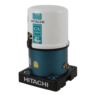 เครื่องปั๊มน้ำอัตโนมัติ Hitachi รุ่น WTP200GX2 / WT-P200GX2 เครื่องปั๊มน้ำอัตโนมัติ Hitachi รุ่น WTP200GX2 / WT-P200GX2