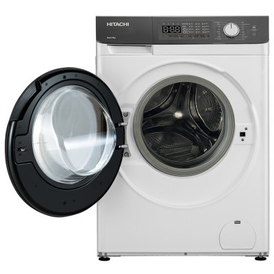 เครื่องซักผ้าฝาหน้าอินเวอร์เตอร์ Hitachi BD-904HVOW ขนาด 9 kg.