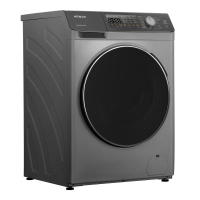 เครื่องซักผ้าอบผ้าฝาหน้าอินเวอร์เตอร์ Hitachi รุ่น BD-D1054HVOS ขนาด ซัก 10.5Kg / อบ 7Kg