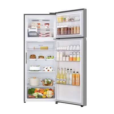 ตู้เย็น LG 2 ประตู Inverter รุ่น GN-B452PFFQ ขนาด 16.3 Q สีเทา ตู้เย็น LG 2 ประตู Inverter รุ่น GN-B452PFFQ ขนาด 16.3 Q สีเทา