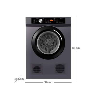 เครื่องอบผ้า HAIER รุ่น HDV80E1 ขนาด 8 Kg.