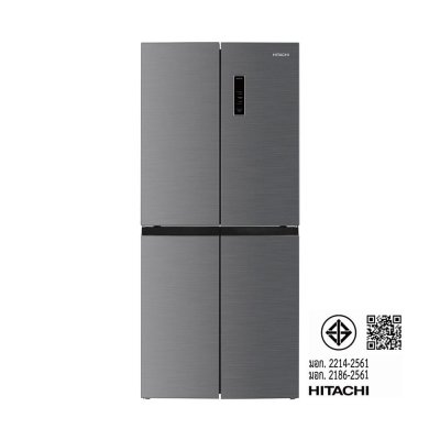 ตู้เย็น 4 ประตู HITACHI รุ่น HR4N7522DSXTH ขนาด 16.5Q สีเทาดำ