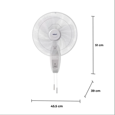 พัดลมติดผนัง ฮาตาริ  HATARI ขนาด 16" รุ่น HT-W16M6