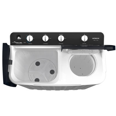 เครื่องซักผ้า 2 ถัง HITACHI รุ่น LTT12JWT / LTT 12JWT ขนาด 12KG. มี 2 สี