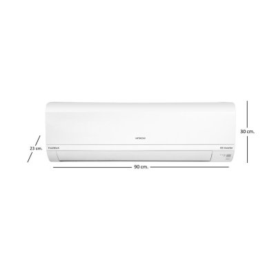 แอร์บ้าน เครื่องปรับอากาศ Hitachi Inverter รุ่น RAK-QH18PCBST ขนาด 18,100 BTU