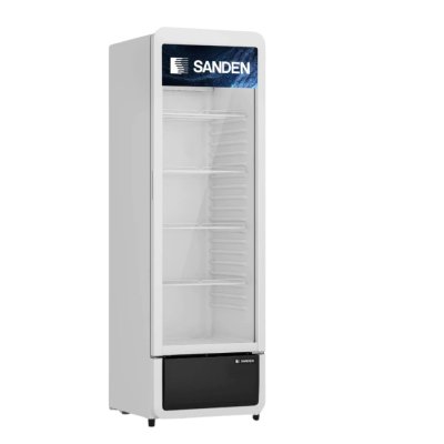 ตู้แช่เครื่องดื่ม ตู้แช่มินิมาร์ท 1 ประตู SANDEN รุ่น SPC-0290 ขนาด 9.4 สีขาว และสีดำ Q