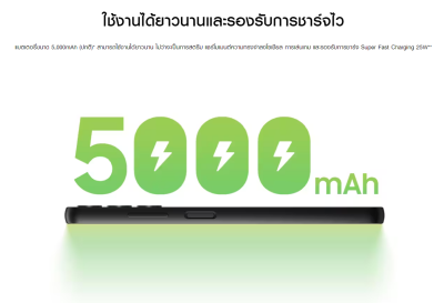 Samsung A05S (6+128GB) + กล้องหลัง 3 ตัว + จอกว้าง 6.7"