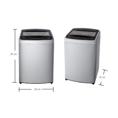 รุ่นใหม่! เครื่องซักผ้าหยอดเหรียญ LG Inverter รุ่น T2516VBTM ขนาด 16 KG สีเทา