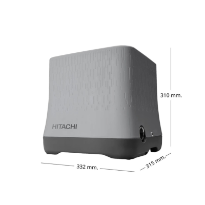 เครื่องปั๊มน้ำอัตโนมัติ Hitachi รุ่น WM-P150GX3CGO ขนาด 150 วัตต์