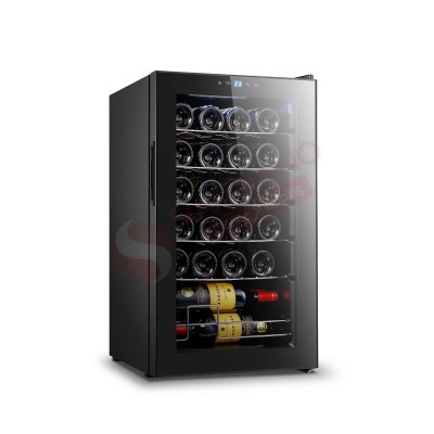 ตู้แช่ไวน์ Wine Sanden รุ่น SVN-0070H ขนาด 2.47 Q สีดำ จุได้ 24 ขวด