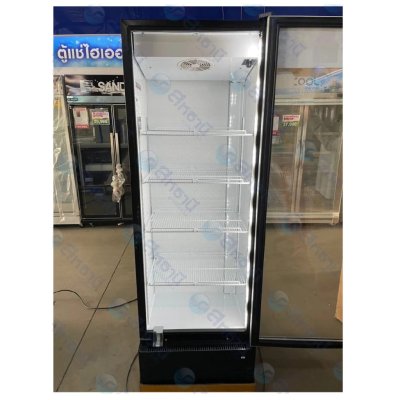 New!! ตู้แช่เย็น 1 ประตู SANDEN รุ่น SPB-0400 / SPB-0400B ขนาด 13.9Q สีดำ