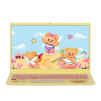 Notebook ลายหมีเนย Acer Aspire Lite รุ่น AL15-42P-R6N3 พร้อม Set หมีเนย (แผ่นรองเมาส์, เมาส์, กระเป๋า )