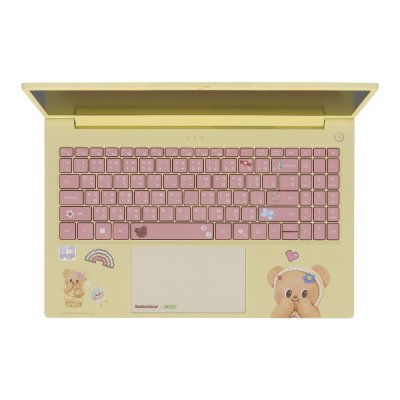 Notebook ลายหมีเนย Acer Aspire Lite รุ่น AL15-42P-R6N3 พร้อม Set หมีเนย (แผ่นรองเมาส์, เมาส์, กระเป๋า )
