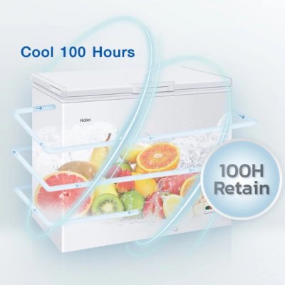ตู้แช่แข็งฝาทึบ 2 ระบบ แช่เย็น-แข็ง Haier รุ่น HCF-228C2 ขนาด 7 Q