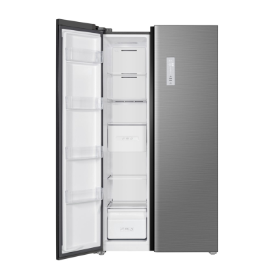 ตู้เย็น Side by Side Inveter TCL รุ่น P505SBG ขนาด 17.5Q สีเทาเงิน