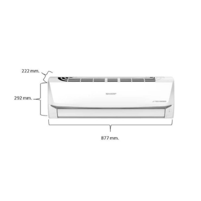 แอร์บ้าน ชาร์ป Sharp เครื่องปรับอากาศ ระบบ Inverter ระบบ Plasma Cluster รุ่น AH-X13BEBE 12,000 BTU