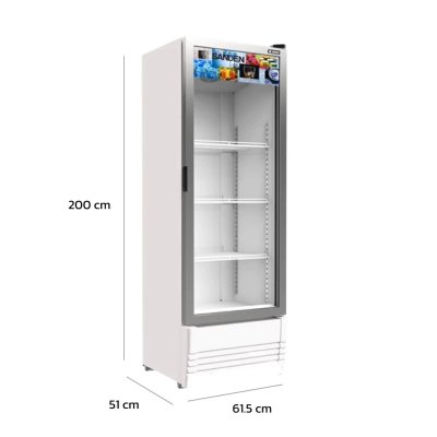 New!! ตู้แช่เย็น 1 ประตู SANDEN รุ่น SPB-0500 ขนาด 15.4Q