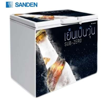 ตู้แช่เบียร์วุ้น Sanden รุ่น SSA-0215 (60-80 ขวด) ขนาด 7.6 Q