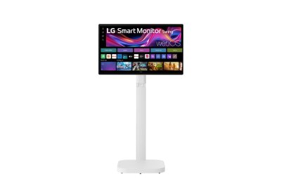 จอมอนิเตอร์ 31.5" 32U889SA-W 4K IPS Smart Monitor Swing จอสัมผัส ขาตั้งหมุนได้