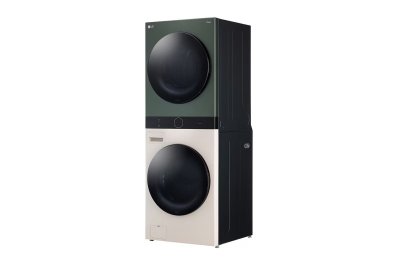 WashTower ซักผ้า 25 กก. และอบ 20 กก. รุ่น WT2520NHEG ระบบ AI DD™ พร้อม Smart WI-FI control ควบคุมสั่งงานผ่านสมาร์ทโฟน