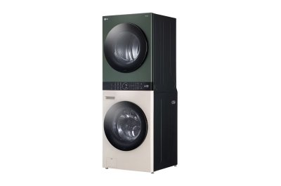 WashTower ซักผ้า 25 กก. และอบ 20 กก. รุ่น WT2520NHEG ระบบ AI DD™ พร้อม Smart WI-FI control ควบคุมสั่งงานผ่านสมาร์ทโฟน