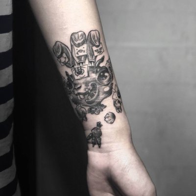 Black & Grey