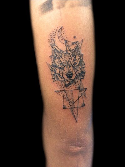 Blackwork Maori Mandala