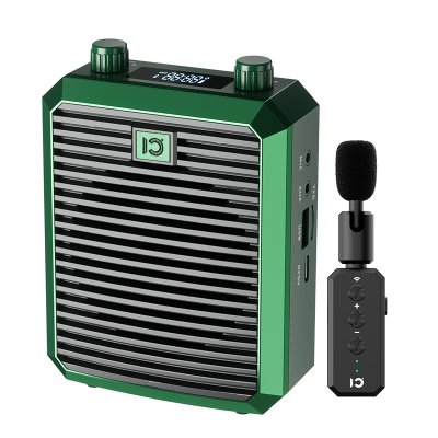 SHIDO รุ่น SD-M1 เครื่องขยายเสียงไมโครโฟนไร้สาย Voice Amplifier ขนาดเล็ก รองรับ ECHO, Bluetooth 5.0 EDR, MP3, TF การ์ด, USB, AUX, ฟังวิทยุ FM