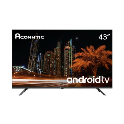 Aconatic Android TV LED FHD 43HS600AN 43 นิ้ว แอนดรอยด์ ทีวี (รับประกัน 3 ปี) รีโมทสั่งการด้วยเสียง.