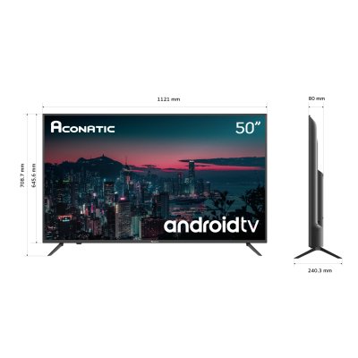Aconatic ทีวี 50US500AN Google TV 50 นิ้ว 4K UHD LED รุ่น 50US500AN