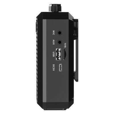 SHIDO รุ่น SD-M1 เครื่องขยายเสียงไมโครโฟนไร้สาย Voice Amplifier ขนาดเล็ก รองรับ ECHO, Bluetooth 5.0 EDR, MP3, TF การ์ด, USB, AUX, ฟังวิทยุ FM