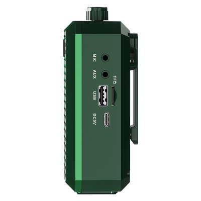 SHIDO รุ่น SD-M1 เครื่องขยายเสียงไมโครโฟนไร้สาย Voice Amplifier ขนาดเล็ก รองรับ ECHO, Bluetooth 5.0 EDR, MP3, TF การ์ด, USB, AUX, ฟังวิทยุ FM
