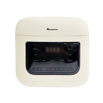 Aconatic หม้อหุงข้าว หม้อหุงข้าวไฟฟ้า ขนาด 1.2 ลิตร รุ่น AN-RCC1223 (รับประกัน 1 ปี)