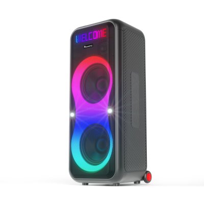 ACONATIC ลำโพง PARTY SPEAKER รุ่น AN-SP1410PT RMS 140W ดอกคู่ 10" 60W*2+2.5”20W*1+2”*1 TWS Bluetooth USB