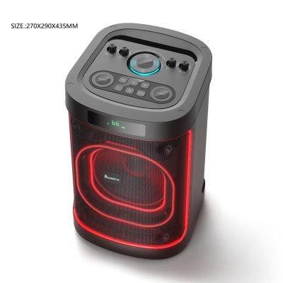 ACONATIC ลำโพง PARTY SPEAKER รุ่น AN-SP608PT พลังเสียง 60W ดอกลำโพง 8" แถมไมโครโฟน 1 อัน รับประกัน1 ปี