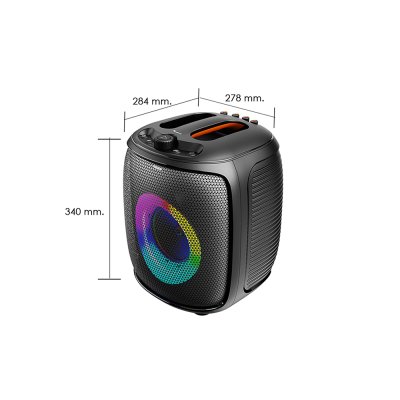Aconatic ลำโพงบลูทูธไร้สาย (30 วัตต์) รุ่น AN-BT1200 (สีดำ)
