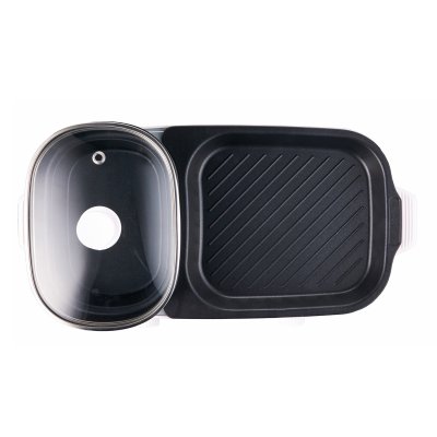 Aconatic เตาปิ้งย่างอเนกประสงค์พร้อมหม้อชาบู กระทะปิ้งย่าง 2in1 รุ่น AN-PSG1540 (รับประกัน 1 ปี)