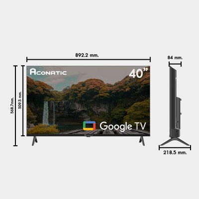 ACONATIC Smart TV Google FHD LED รุ่น 40HSA120AN ขนาด 40 นิ้ว Youtube Netflix Disney Wi-Fi (รับประกัน 3 ปี)