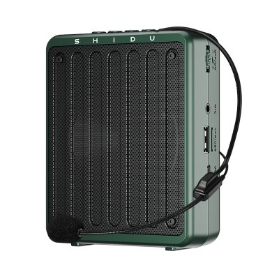 SHIDO รุ่น SD-M200 ลําโพงไร้สายพกพา Voice Amplifier 10W เสียงชัด ครอบคลุม 800 ตร.ม. รองรับ TF การ์ด และ USB บลูทูธ