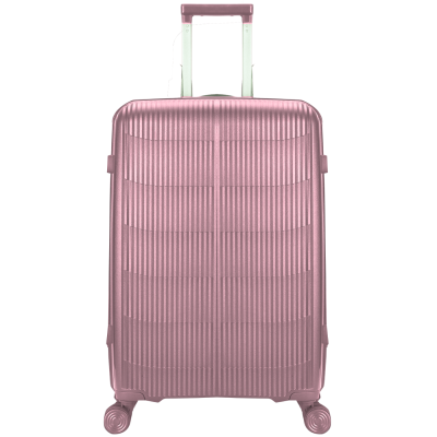 TIL Suitcase กระเป๋าเดินทาง วัสดุ PP ขนาด 24 นิ้ว รุ่น SCPP02RG24 (สีชมพู)